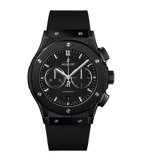 hublot chronograph black magic 42mm|HUBLOT .